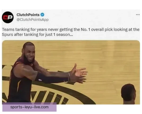 NBA反摆烂计划引争议 名记直言季后赛球队不应只为乐透签